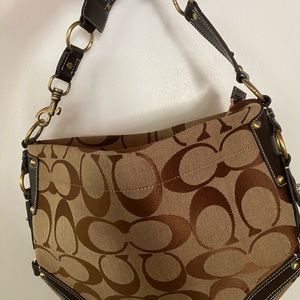 Coach purse~ cream/brown Brand new- no tags